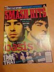 Poptidningen SMASH HITS från 1996 med Oasis