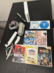 Nintendo Wii med 7 spel och tillbehör