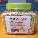 PYSSLA Pärlor, mixade färger, 600 g: NY!!