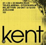 2 st KENT biljetter 26 mars 