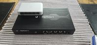 Ubiquiti Edgerouter 4 + Ubiquiti Flex Mini Gigabitswitch 