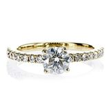 Diamantring 1,39 ct naturliga diamanter