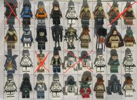 Lego star wars figurer