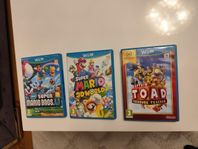 3 Super Mario spel Nintendo wii u