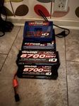 Traxxas EZ-Peak plus 4s och Traxxas 4s 6700 MAH i nyskick