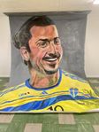 DEN STÖRSTA TAVLA AV ZLATAN IBRAHIMOVIC I SVERIGE 