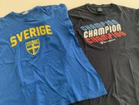 Två Fina T-Shirts Strl M