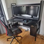 Dator Setup med 2x Samsung U28E570D Skärmar