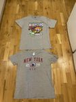 Oanvända Maryland,Newyork T shirts stl large