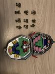 90's Galaxy War Strikers Space Robots Eugene Hinstar Playset