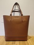 Kelli Large Two-Tone Pebbled Leather Tote Bag