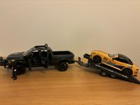 Bruder RAM 2500 power wagon + racer bil