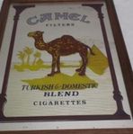 "Camel Filters"!  - Reklams spegelkylt, "Private Bar mirror"