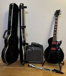 ESP LTD GH -200 Gary Holt signature elgitarr med tillbehör