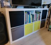 Ikea hylla + korgar 