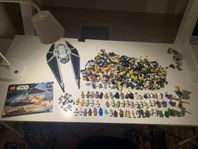 Lego gubbar och lego star wars skepp