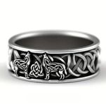 Vikingring silverplätetad