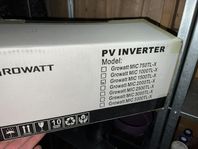 growatt 1500 tl-x växelriktare ny