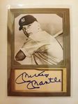 Baseball: Mickey Mantle från Facsimile Autograph Edition