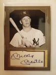 Baseball: Mickey Mantle från Facsimile Autograph Edition