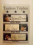 Baseball: Mickey Mantle, Roger Maris, Yogi Berra