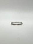 Halvallians diamant ring 