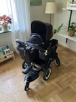 Bugaboo Donkey Duo med många tillbehör