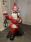 STOR tomte med lykta Heissner original 