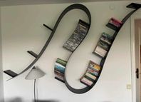 Bookworm från Kartell - ormhylla - svart