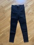 levi's mile high super skinny svart