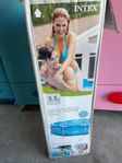 INTEX BEACHSIDE METAL FRAME POOL. inkl pumpa 4485L,