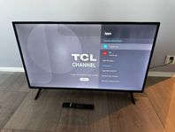 TCL 40" S5200 Full HD LED Smart TV (2021) Svart