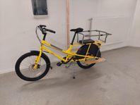 Yuba kombi longtailcykel, plats för 2 barn