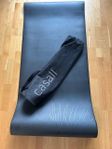 CASALL Yoga mat Grip&Cushion III 5mm - Black + Yoga bag.