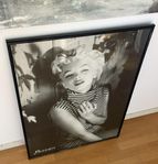 Poster på Marilyn Monroe av Baron med ram