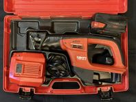 HILTI 36v Tigersåg med batteri och laddare