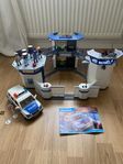 Playmobil Polishus/ polisstation och polisbil 