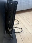 Dell Optiplex 3080 Micro BTX + skärm och tangentbord