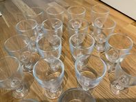 Verna glas 22 cl 18 st 40 kr/st Kerttu Nurminen IITTALA