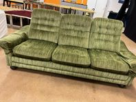 Green 3 seater sofa