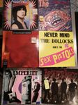  Vinylskivor paket punk/new wave