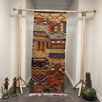 Super Unik mästerverk Berber matta 70×173 cm