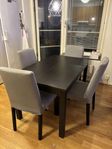 IKEA Dining table and 4 Chairs