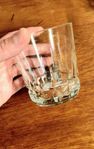 4 st vintage whiskyglas, 1a halvan 1900-talet