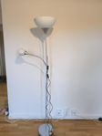 Floor Light Golvlampa Lampa Läslampa Reading Lamp Stor Tall