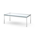 Knoll Low Table soffbord Klarglas 