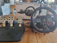 Logitech G29, Ratt och pedaler