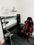 skrivbord/gaming/stol