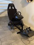 Playseat med ratt och Pedaler g29