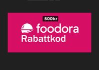 FOODORA rabattkod/ presentkort 